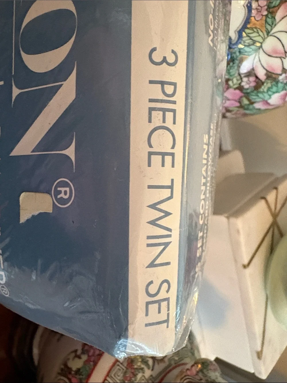 NOS Criterion by Dan River Floral Sheet Set - Pink & Green